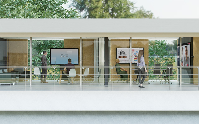 <span>Microsite sur les réunions et la collaboration</span>