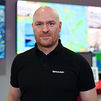 Tobias Augustin, Manager Product Management, Sharp Display Solutions Europe