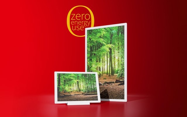 Sharp ePaper Display: how zero energy consumption and paper-like quality are turning heads